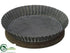 Silk Plants Direct Tin Plate - Gray - Pack of 30