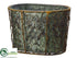 Silk Plants Direct Meshed Tin Bucket - Copper Galvanized - Pack of 12