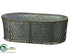 Silk Plants Direct Meshed Tin Bucket - Copper Galvanized - Pack of 6