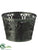 Tin Pot - Gray - Pack of 12