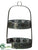 Metal Tower - Gray - Pack of 6