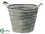 Tin Pot - Silver - Pack of 60