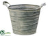 Silk Plants Direct Tin Pot - Silver - Pack of 60
