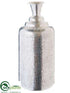 Silk Plants Direct Aluminum Bottle - Silver - Pack of 1