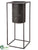 Metal Planter - Gray - Pack of 2