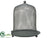 Meshed Metal Dome - Gray - Pack of 12
