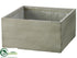 Silk Plants Direct Wood Container - Natural Whitewashed - Pack of 10