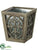 Wood Pot - Gray - Pack of 6