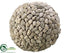 Silk Plants Direct Rock Ball - Tan Gray - Pack of 1