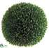 Silk Plants Direct Boxwood Ball - Green - Pack of 2