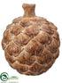 Silk Plants Direct Artichoke - Brown - Pack of 6