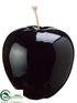 Silk Plants Direct Apple - Black - Pack of 1