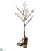 Silk Plants Direct Faux Twig Tree - Gray Brown - Pack of 2