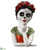 Mrs. Ghost With Rose Hairband - Black Red - Pack of 2