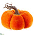Silk Plants Direct Velvet Pumpkin - Orange - Pack of 24