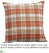 Silk Plants Direct Plaid Pillow - Brown Green - Pack of 4