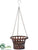 Hanging Planter - Rust - Pack of 2