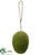 Silk Plants Direct Moss Egg Ornament - Green - Pack of 16
