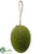 Silk Plants Direct Moss Egg Ornament - Green - Pack of 24