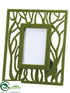 Silk Plants Direct Moss Picture Frame - Green - Pack of 6