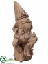 Silk Plants Direct Gnome - Brown - Pack of 4