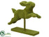 Silk Plants Direct Moss Bunny - Green - Pack of 2