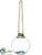 Silk Plants Direct Hanging Planter - Clear - Pack of 12