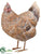 Silk Plants Direct Rooster - Brown Antique - Pack of 1