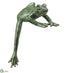 Silk Plants Direct Frog Wall Decor - Green - Pack of 2