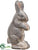 Bunny Mold - Pewter Antique - Pack of 24