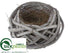 Silk Plants Direct Bird's Nest - Whitewashed - Pack of 12