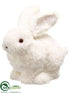 Silk Plants Direct Bunny - White - Pack of 4