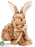Silk Plants Direct Bunny - Brown - Pack of 2
