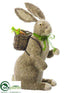 Silk Plants Direct Bunny - Brown - Pack of 2