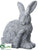 Bunny - Gray Antique - Pack of 1