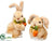 Bunny - Beige - Pack of 12