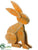 Bunny - Brown Red - Pack of 4