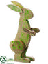 Silk Plants Direct Bunny - Brown Green - Pack of 4
