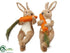 Silk Plants Direct Bunny - Brown Beige - Pack of 2