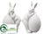 Bunny - White - Pack of 2