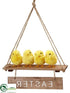 Silk Plants Direct Chick Décor - Yellow - Pack of 6