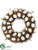 Egg Wreath - Beige Green - Pack of 2