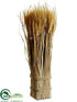 Silk Plants Direct Preserved Wheat, Grass Twig Bundle - Natural - Pack of 10