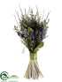 Silk Plants Direct Preserved Lavender Bundle - Purple Lavender - Pack of 6