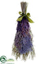 Silk Plants Direct Preserved Lavender Bouquet - Purple Lavender - Pack of 6