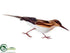 Silk Plants Direct Sandpiper Bird - Brown Two Tone - Pack of 12