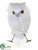 Silk Plants Direct Snow Owl - White - Pack of 12