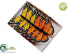 Silk Plants Direct Butterfly - Yellow Orange - Pack of 6