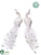 Feather Bird - White - Pack of 6