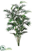 Silk Plants Direct Bamboo Palm Tree - Green - Pack of 2